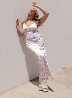 Princess Polly My Love Maxi Dress White Multi