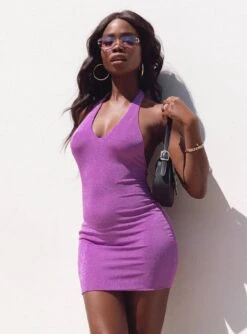 Princess Polly Riviera Mini Dress Purple