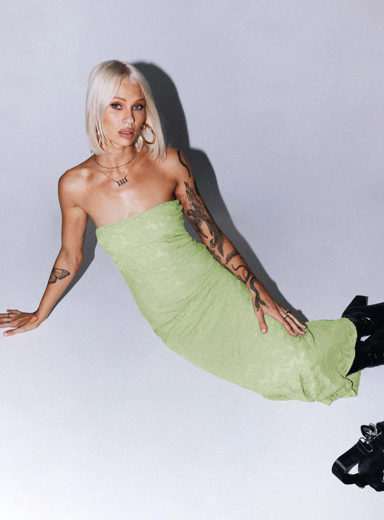 Princess Polly Sakina Maxi Dress Green 1 Princess Polly Sakina Maxi Dress Green