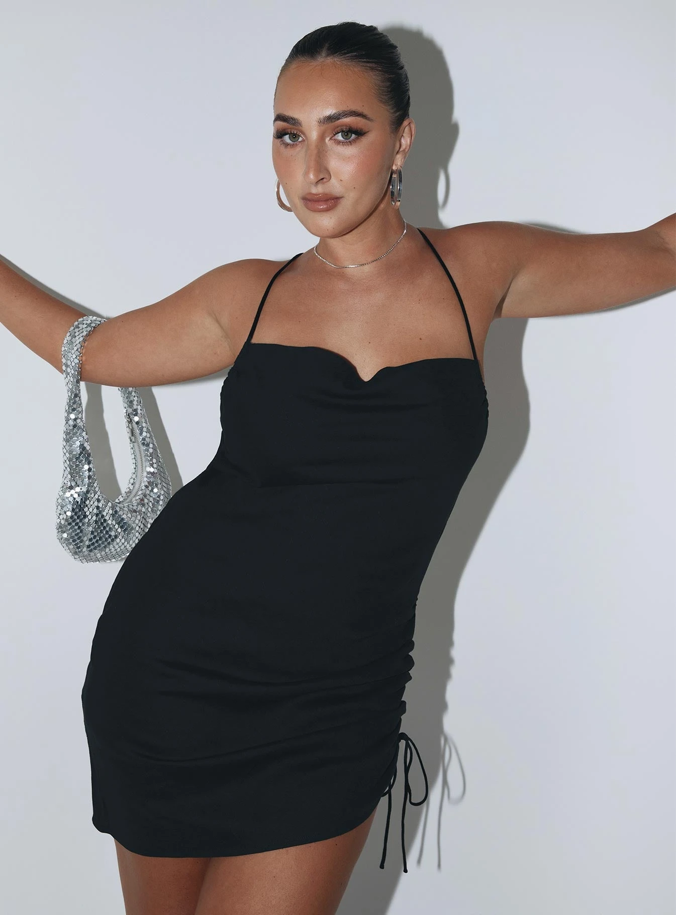 Playa D'en Bossa Mini Dress Black 1 Playa D'en Bossa Mini Dress Black