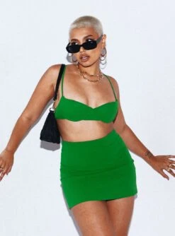 Princess Polly Manhattan Set Green