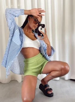 Princess Polly Robinson Top Blue 8 Princess Polly Robinson Top Blue -Princess Polly Sales 1 Robinson Top Blue