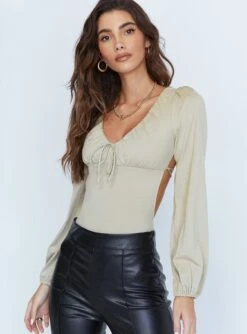 Princess Polly Patsy Bodysuit Green