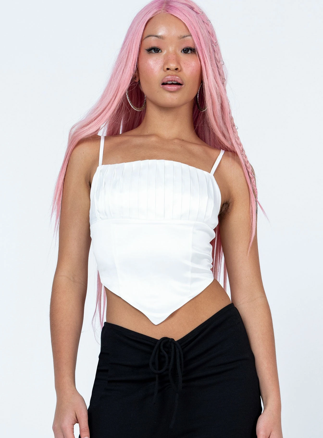 Princess Polly Collaroy Top White 3 Princess Polly Collaroy Top White - Image 3