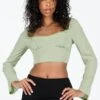 Princess Polly Linero Top Green