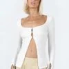Princess Polly Waylett Long Sleeve Top White