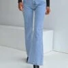 Princess Polly Cabarita Lounge Denim Jeans Mid Wash