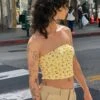 Princess Polly Dayrella Tube Top Yellow