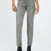 Princess Polly Tangmere Mid Rise Slim Jeans Grey