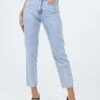 Princess Polly Curzon Mom Jeans Denim