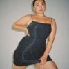 Reeva Mini Dress Black Curve