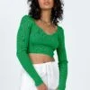 Princess Polly Sarley Long Sleeve Top Green