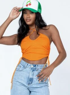 Princess Polly Jenson Top Orange