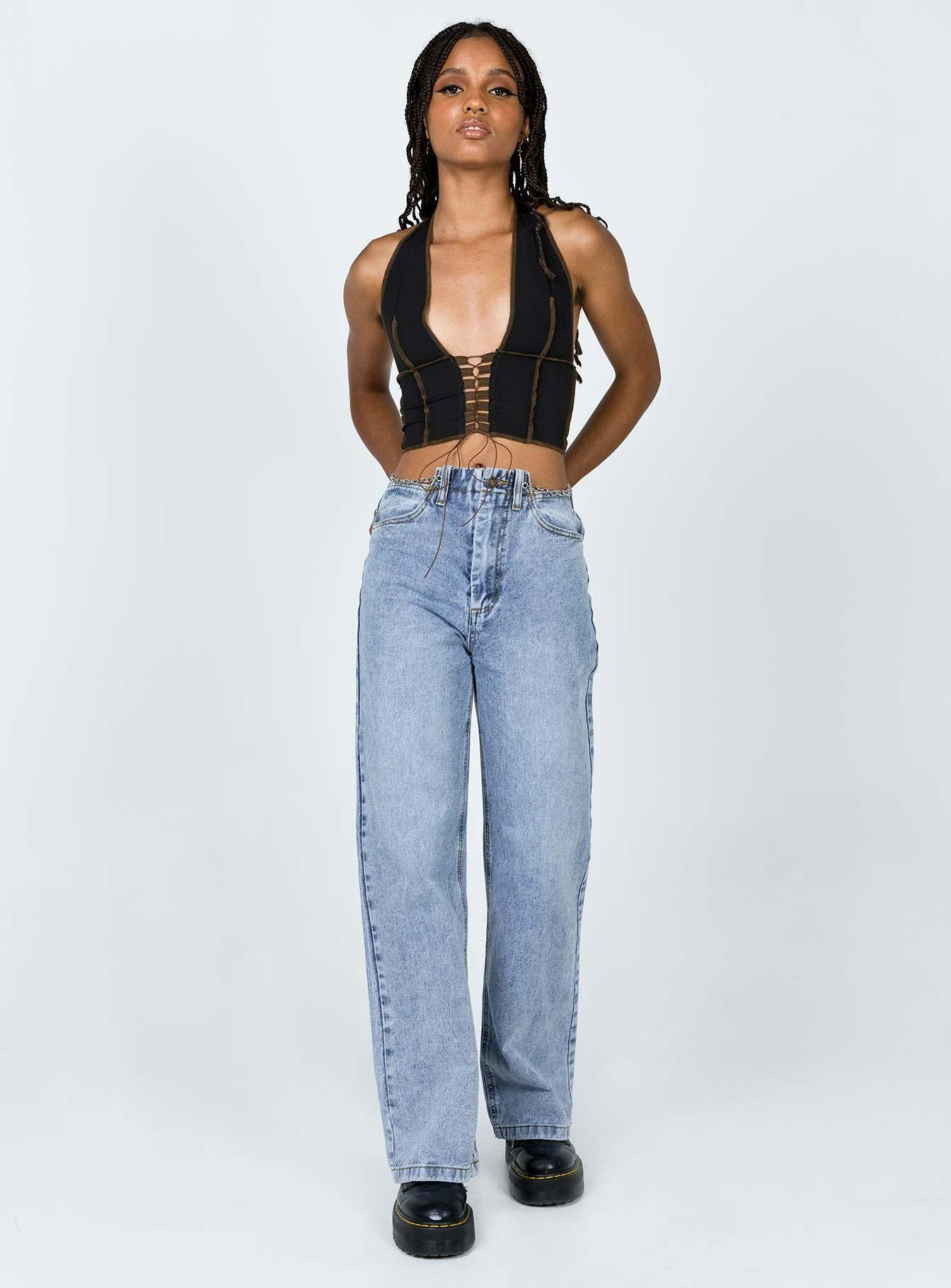 Princess Polly Chain Reaction Jean 2 Princess Polly Chain Reaction Jean - Image 2