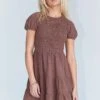 Princess Polly Beachside Mini Dress Brown