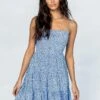 Princess Polly Tropez Mini Dress Blue