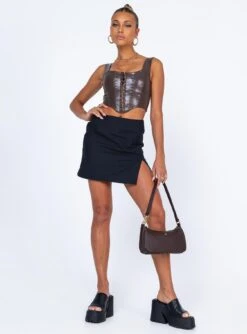 Princess Polly Tatum Top Brown 14 Princess Polly Tatum Top Brown -Princess Polly Sales 2 modelinfo Alexis us2 e781271a 2902 465b b039 03d597a178cc