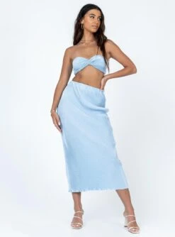 Princess Polly Brianna Set Blue -Princess Polly Sales 2 modelinfo Valentina us6 5e836aca 5f29 450b a513 e8e290a4014f