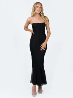 Malvern Maxi Dress Black 7 Malvern Maxi Dress Black -Princess Polly Sales 2 modelinfo elly us2 90e35287 b944 4f29 9400 1c4545fd497d