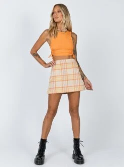 Princess Polly Samara Top Orange -Princess Polly Sales 2 113