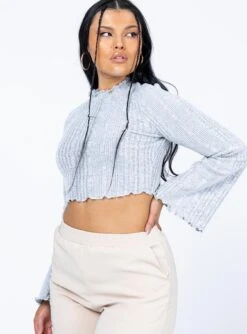 Princess Polly Parsons Top Grey 6 Princess Polly Parsons Top Grey -Princess Polly Sales 3 modelinfo Alicia US10 a88fdd1a 07e3 47aa 8603 5a8bc6c47e18