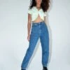 Princess Polly Clinton Balloon Leg Denim Jeans
