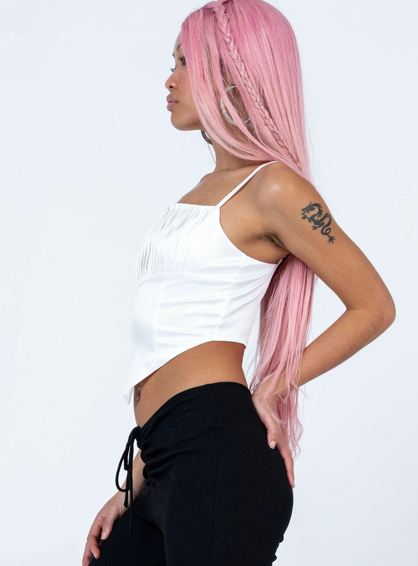 Princess Polly Collaroy Top White 5 Princess Polly Collaroy Top White - Image 5