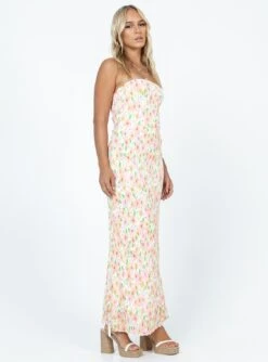 Princess Polly Tiarna Strapless Maxi Dress White / Floral 6 Princess Polly Tiarna Strapless Maxi Dress White / Floral -Princess Polly Sales 3 modelinfo anni us2 33cf21b9 2e67 4ca7 85a8 add060362cfb