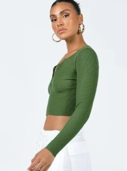 Princess Polly Unwritten Love Top Olive 6 Princess Polly Unwritten Love Top Olive -Princess Polly Sales 3 modelinfo christy us2 7044b7a7 63b8 469f b7d3 cb48e40eca30