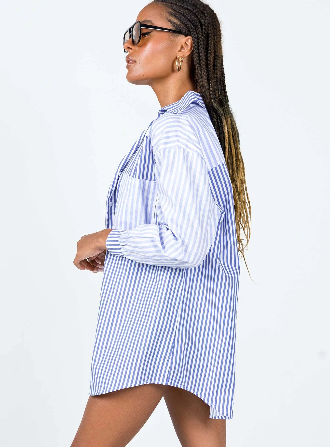 Princess Polly Robinson Top Blue 5 Princess Polly Robinson Top Blue - Image 5