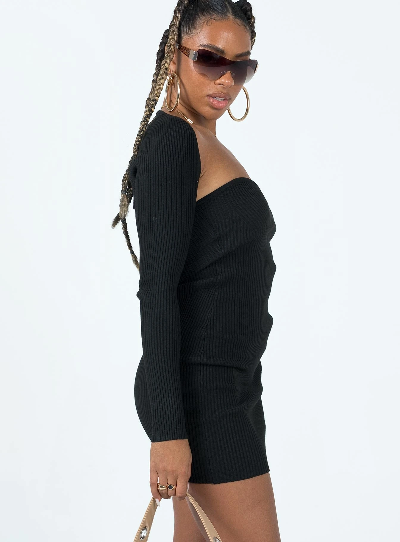 Hellie Mini Dress Black 3 Hellie Mini Dress Black - Image 3