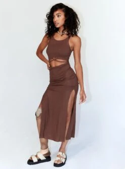 Princess Polly Louise Maxi Dress Chocolate Brown -Princess Polly Sales 3 7d9daf3d 72f2 49a1 acde b0dbe268beb2