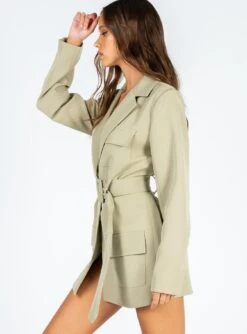 Steinway Mini Dress Green -Princess Polly Sales 3 d5d34231 6985 452d 89fb c2bc220ac73e