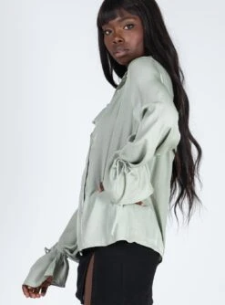 Princess Polly Forbidden Shirt Sage -Princess Polly Sales 3 f822cd8c c094 4396 8599 75c15ec18d5a