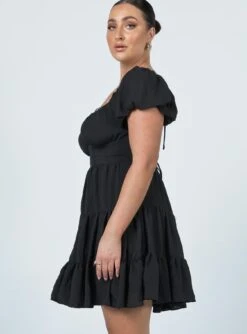 Princess Polly Danny Mini Dress Black -Princess Polly Sales 3 f91b83cf fe7c 4792 b0a7 953c1c19e3c8