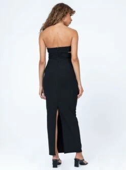 Princess Polly Nola Strapless Maxi Dress Black -Princess Polly Sales 4 modelinfo Alyssa us4 315564c8 d54b 432d a99a d16dc7642518