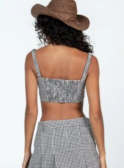 Princess Polly Alton Check Corset Multi 10 Princess Polly Alton Check Corset Multi -Princess Polly Sales 4 modelinfo ariel us4