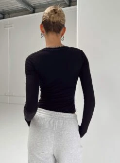 Kentwell Bolero Bodysuit Black -Princess Polly Sales 4 modelinfo kiana us2 8a80dc4a 96f1 4eea 8229 c419827ca61a