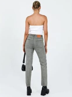 Princess Polly Tangmere Mid Rise Slim Jeans Grey 7 Princess Polly Tangmere Mid Rise Slim Jeans Grey -Princess Polly Sales 4 modelinfo milli us2 76d48680 e0a1 4656 a539 aca929829dc1