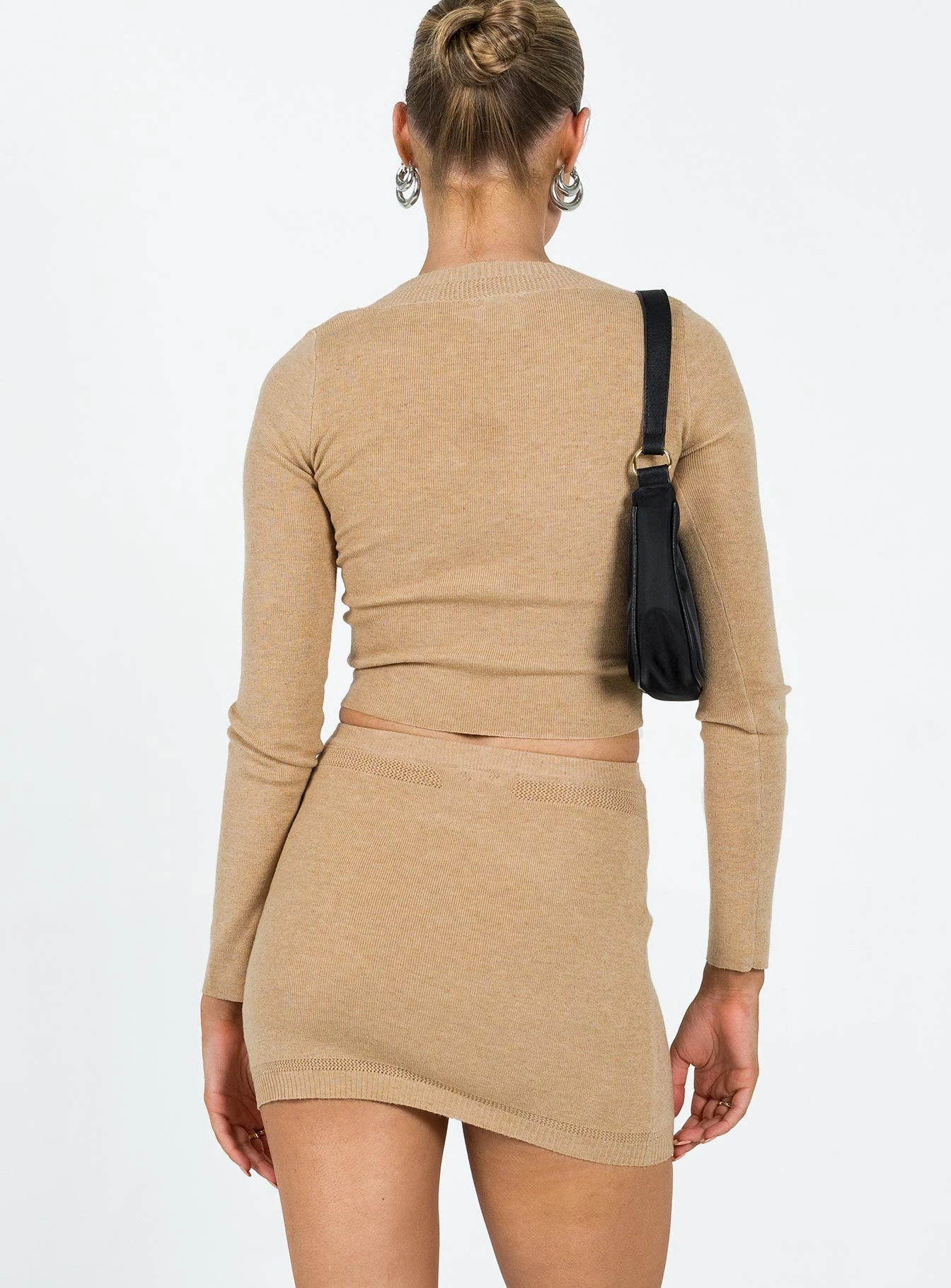 Ena Knit Set Brown 5 Ena Knit Set Brown - Image 5