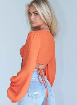 Princess Polly Ayesha Long Sleeve Top Orange 7 Princess Polly Ayesha Long Sleeve Top Orange -Princess Polly Sales 4 7ac9bbaf 7bdd 4a88 b34e 3debe164919e