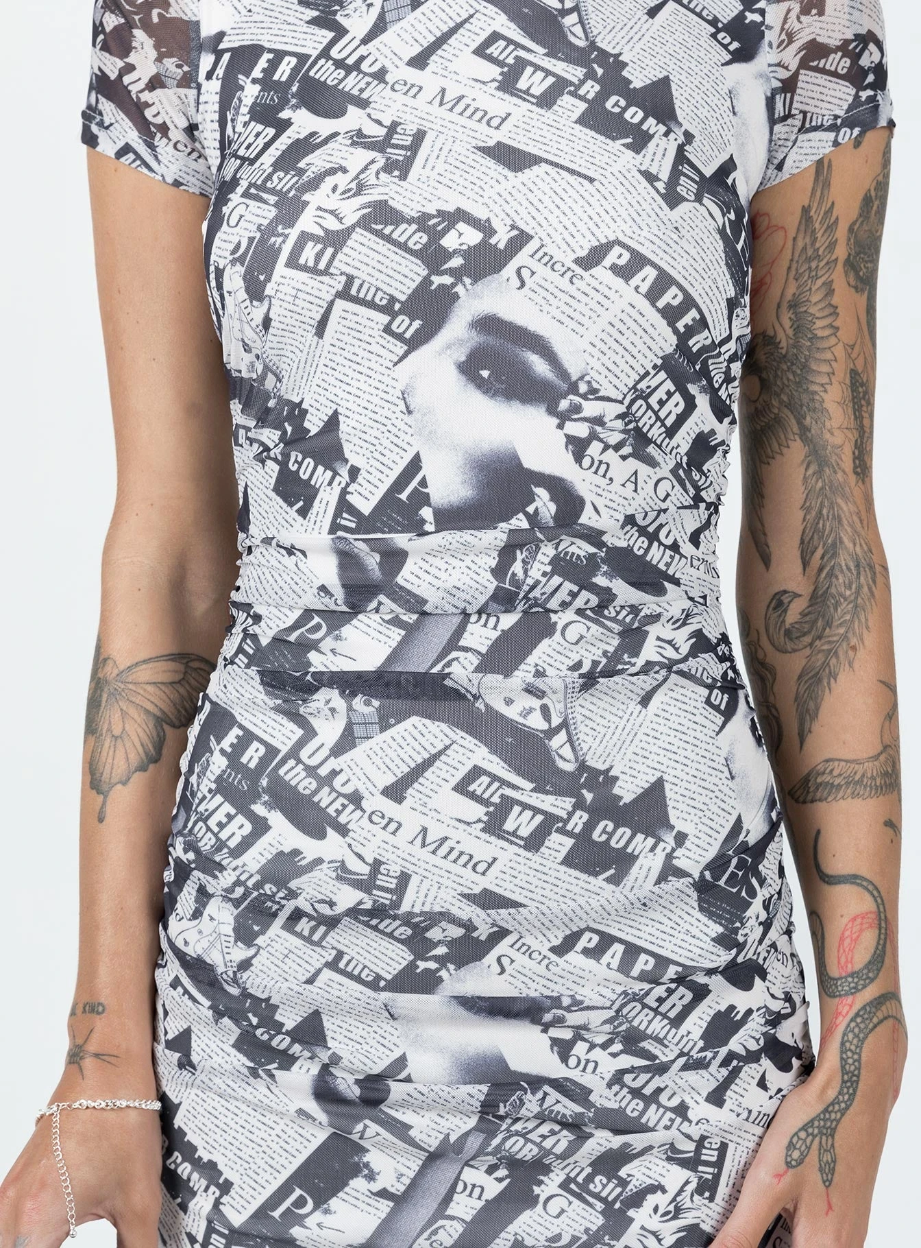 Read About It Maxi Dress Black / White 6 Read About It Maxi Dress Black / White - Image 6