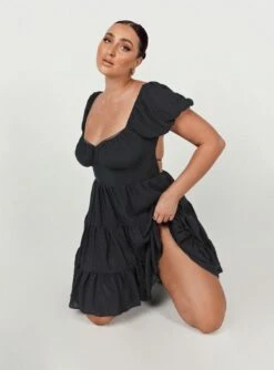 Princess Polly Danny Mini Dress Black