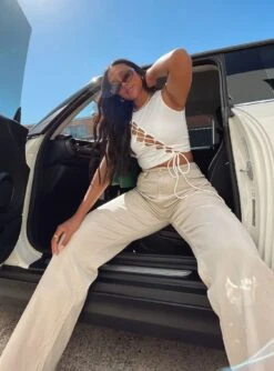 Princess Polly Elianna Jeans Beige