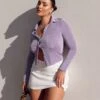 Princess Polly Elody Long Sleeve Top Lilac