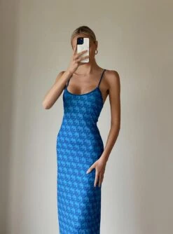 JGR & STN Cassie Maxi Dress Blue