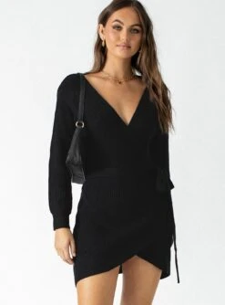 Princess Polly Phenix Mini Dress Black