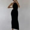 Princess Polly Christina Maxi Dress Black