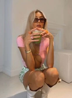 Princess Polly Reign Top Pink